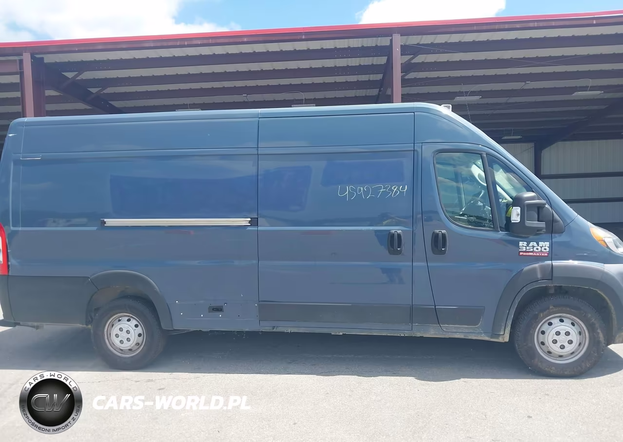 2019 Ram Promaster 3500 Cargo Van High Roof 159 Wb Ext VIN:3C6URVJGXKE558391 - 12
