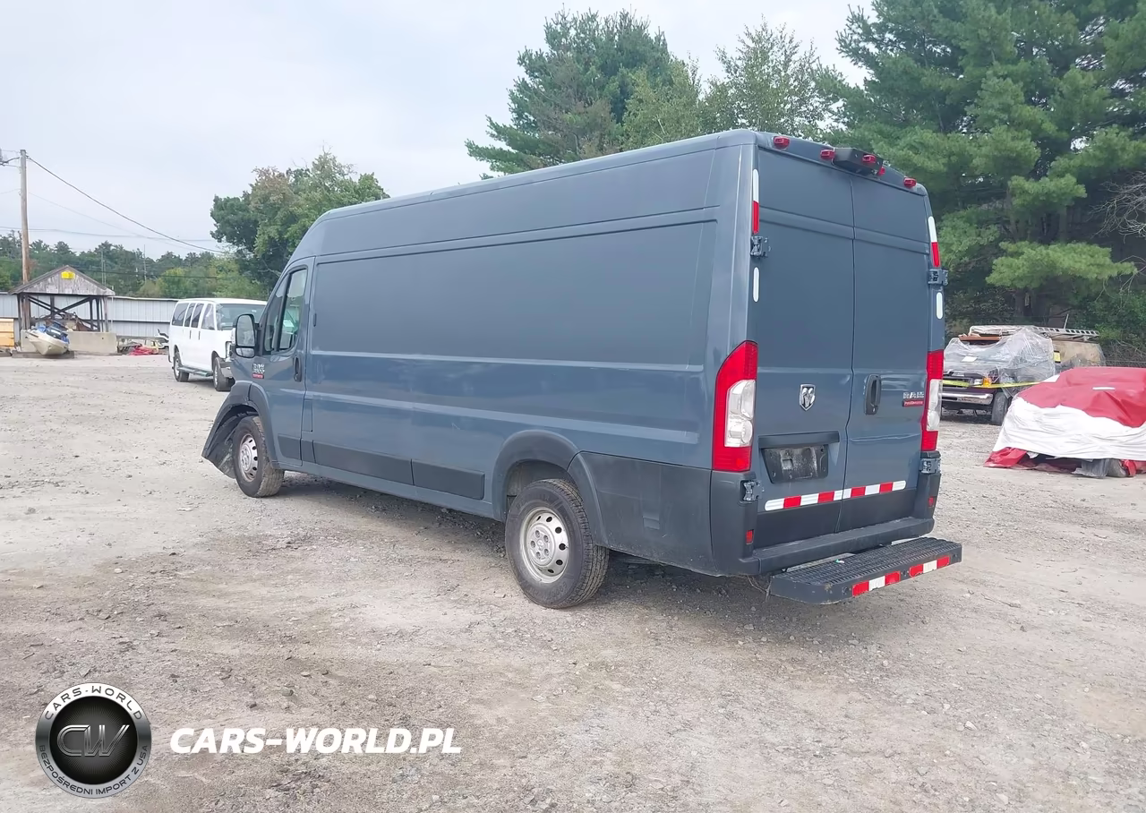2020 Ram Promaster 3500 Cargo Van High Roof 159 Wb Ext VIN:3C6URVJGXLE124828 - 3