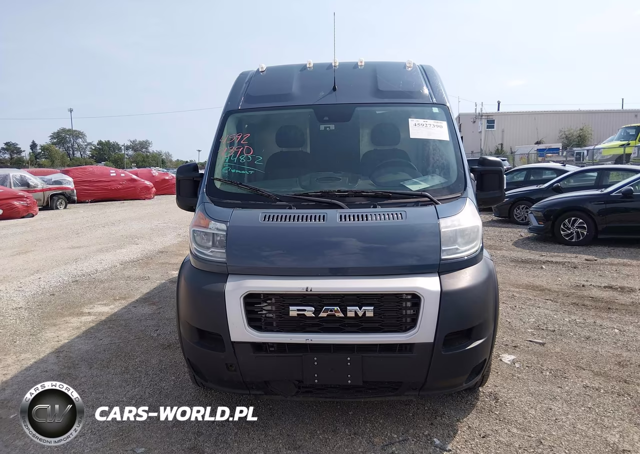 2021 Ram Promaster 3500 Cargo Van High Roof 159 Wb Ext VIN:3C6MRVJG4ME563363 - 11