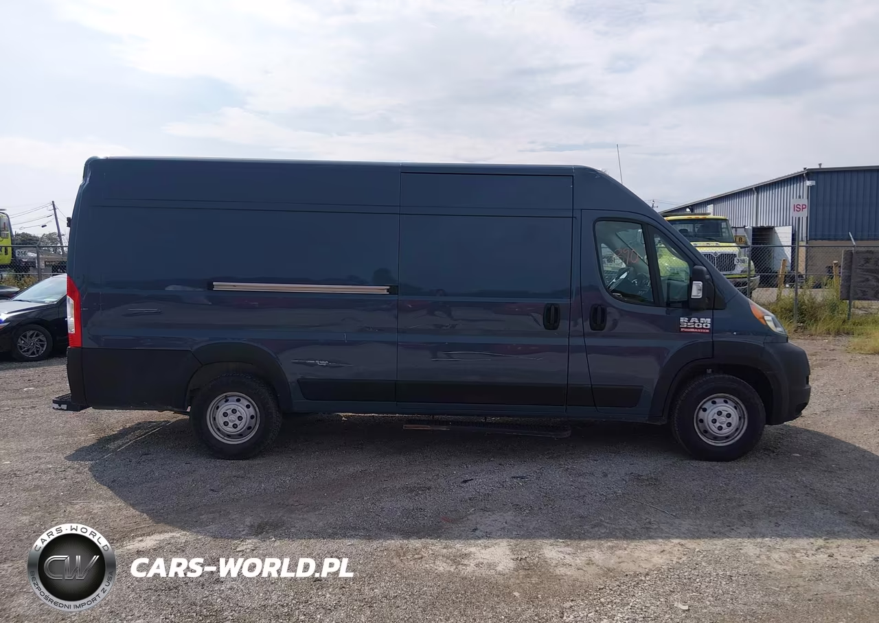 2021 Ram Promaster 3500 Cargo Van High Roof 159 Wb Ext VIN:3C6MRVJG4ME563363 - 12