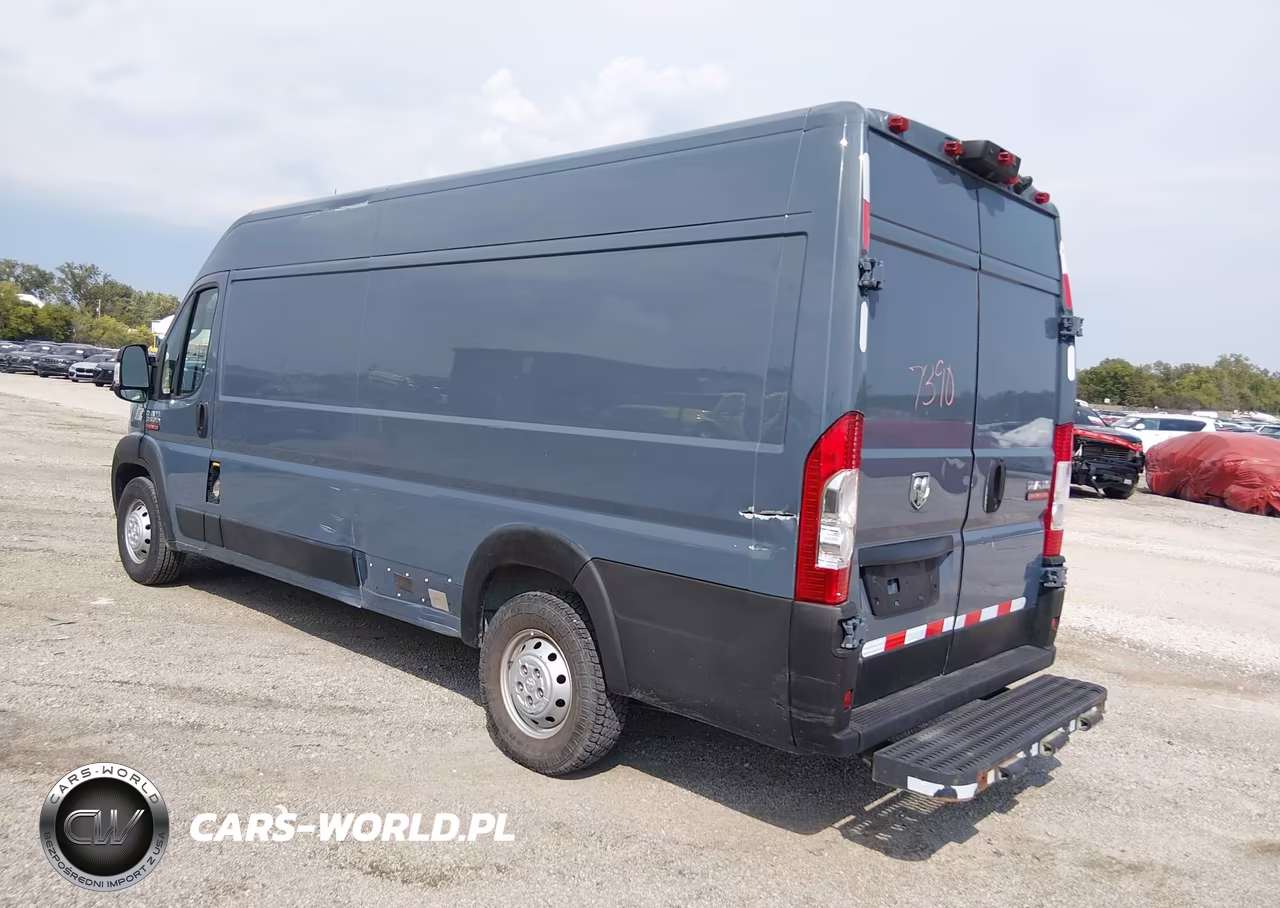 2021 Ram Promaster 3500 Cargo Van High Roof 159 Wb Ext VIN:3C6MRVJG4ME563363 - 3