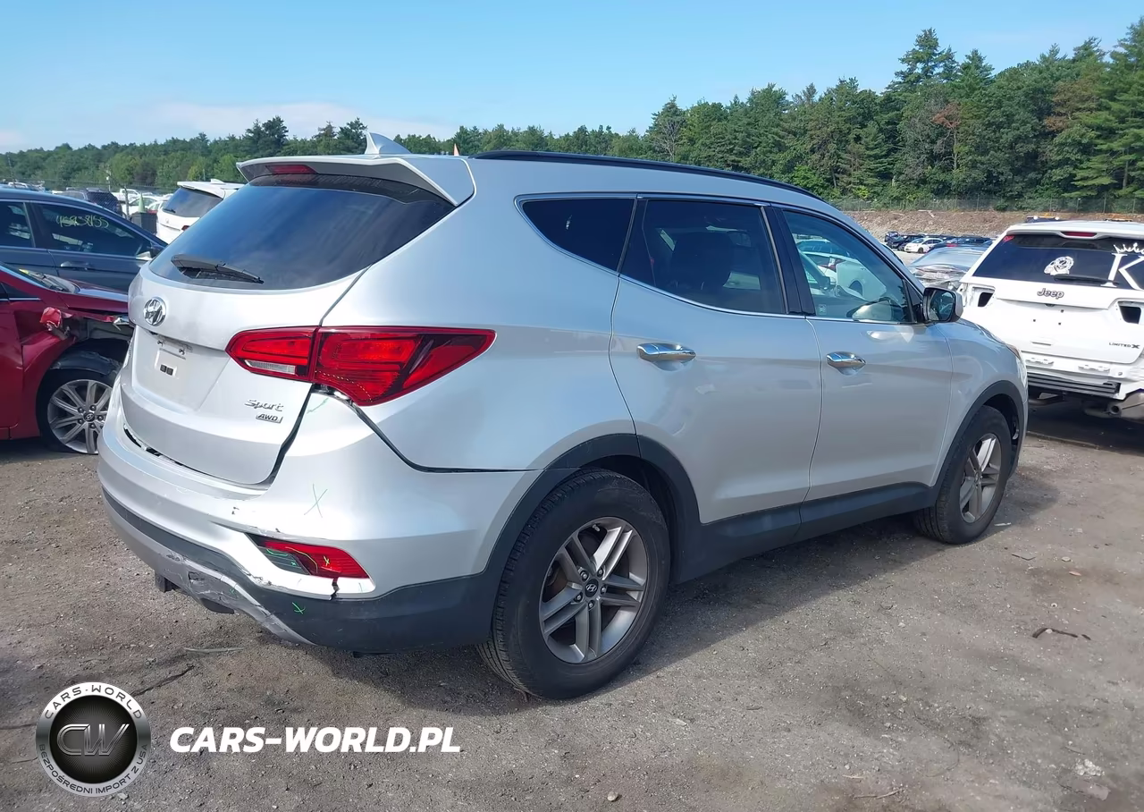 2017 Hyundai Santa Fe Sport 2.4L VIN:5XYZUDLB9HG398055 - 4