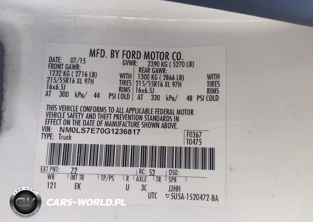 2016 Ford Transit Connect Xl VIN:NM0LS7E70G1236817 - 9