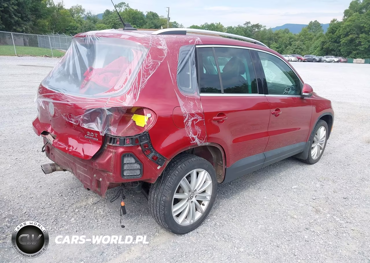 2011 Volkswagen Tiguan Sel VIN:WVGBV7AX8BW001908 - 4