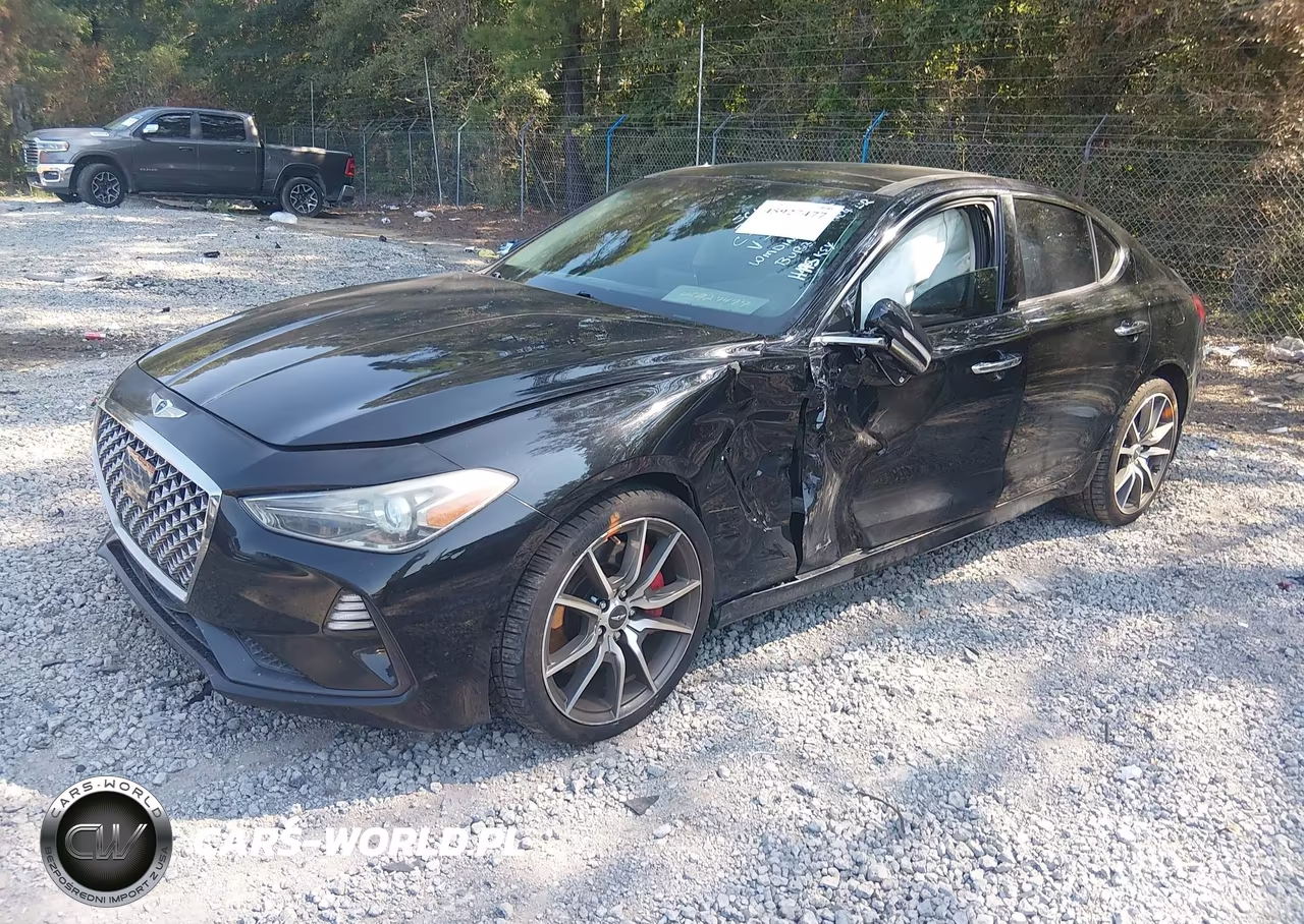 2020 Genesis G70 3.3T Rwd VIN:KMTG54LE3LU053305 - 2