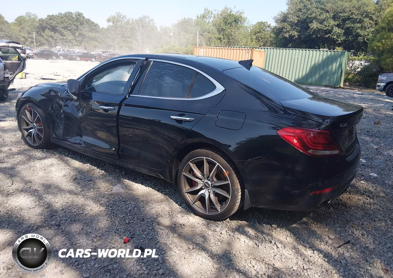2020 Genesis G70 3.3T Rwd VIN:KMTG54LE3LU053305 - 3