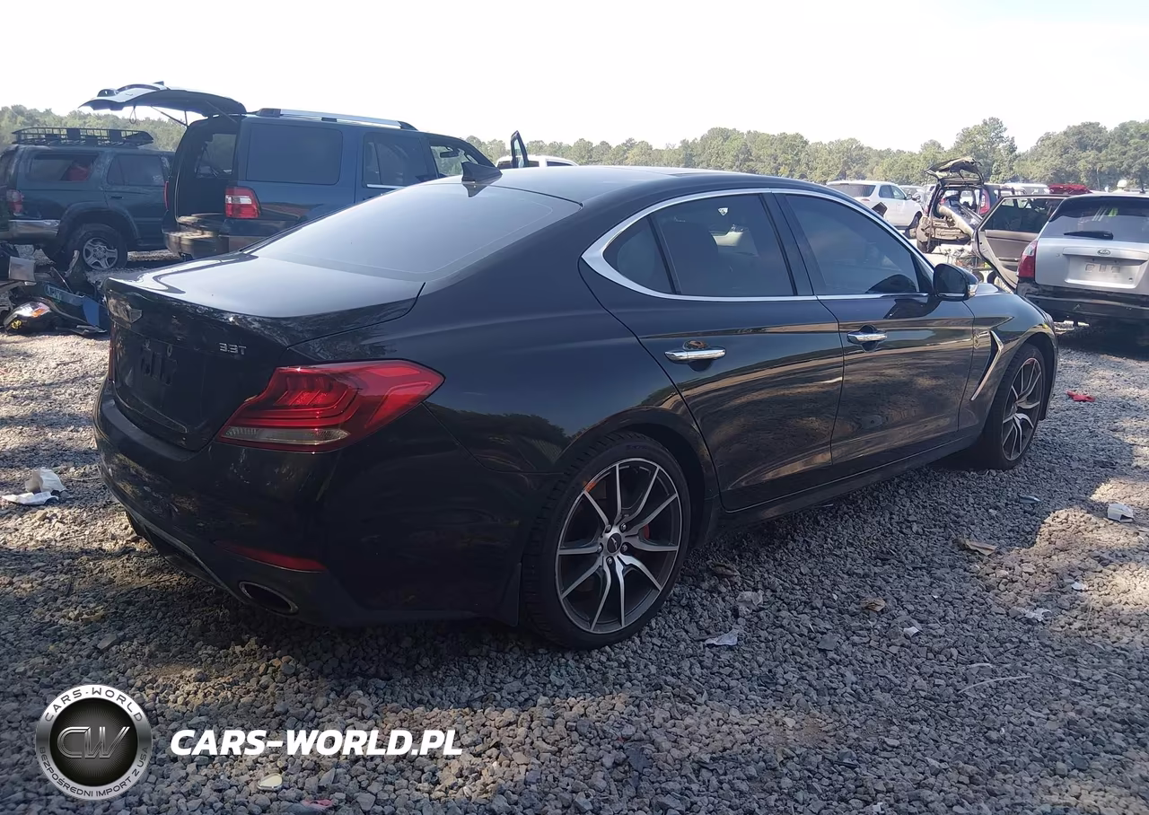 2020 Genesis G70 3.3T Rwd VIN:KMTG54LE3LU053305 - 4