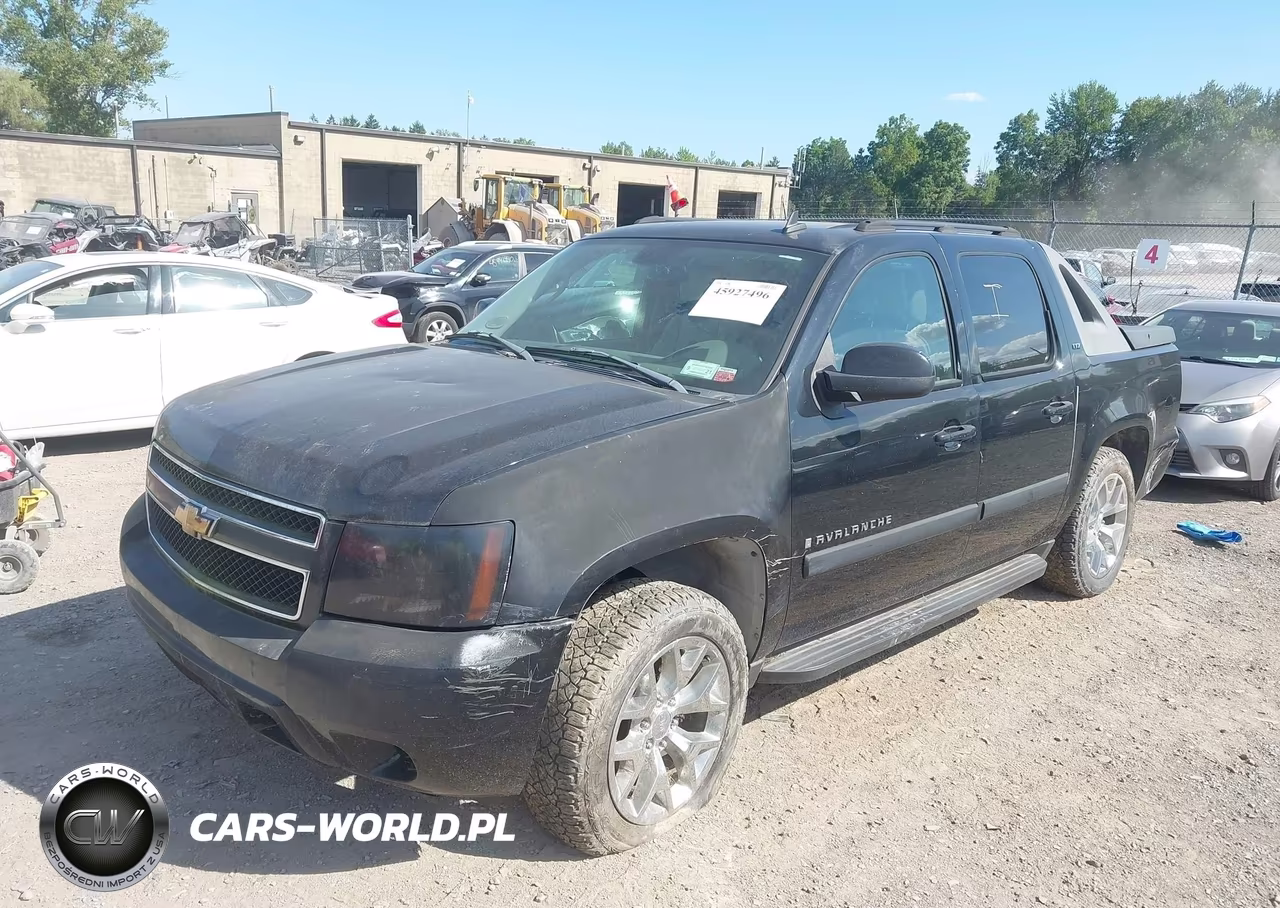 2007 Chevrolet Avalanche 1500 Ltz VIN:3GNEC12097G106122 - 2