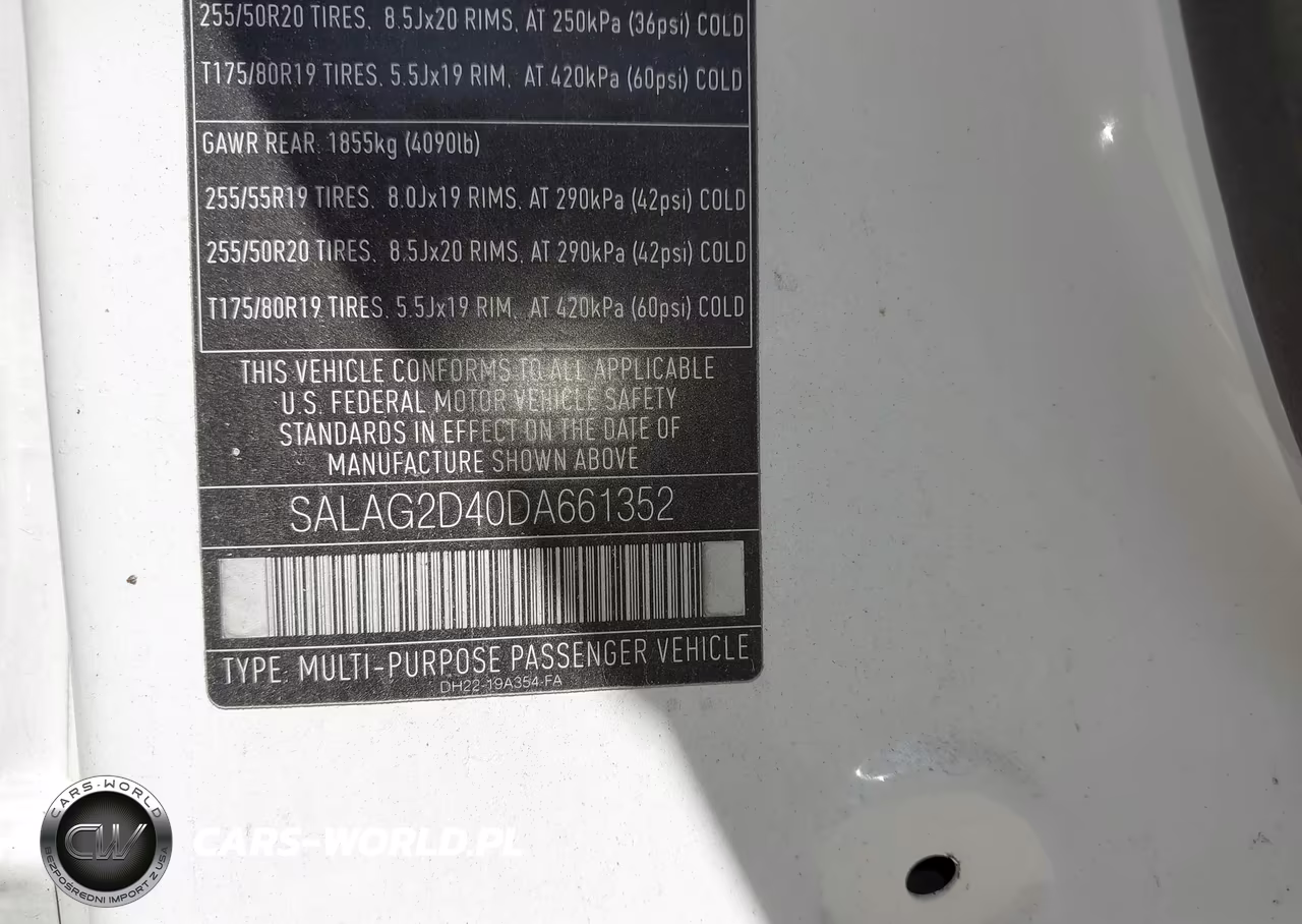 2013 Land Rover Lr4 VIN:SALAG2D40DA661352 - 9