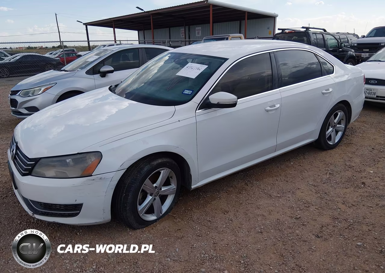 2014 Volkswagen Passat 1.8T Se VIN:1VWBS7A31EC040613 - 2