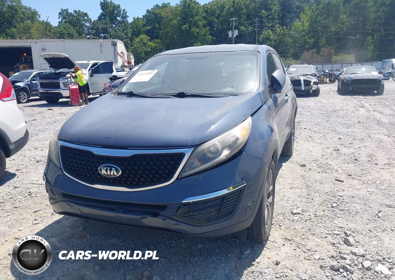 2016 Kia Sportage Lx VIN:KNDPB3ACXG7858872 - 2