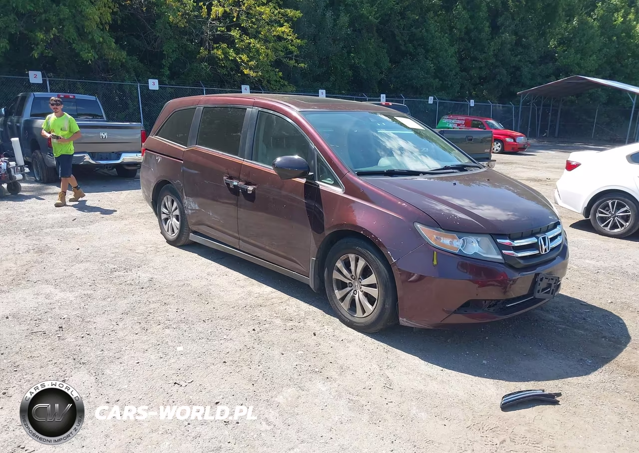 2015 Honda Odyssey Ex-L VIN:5FNRL5H65FB072410 - 1