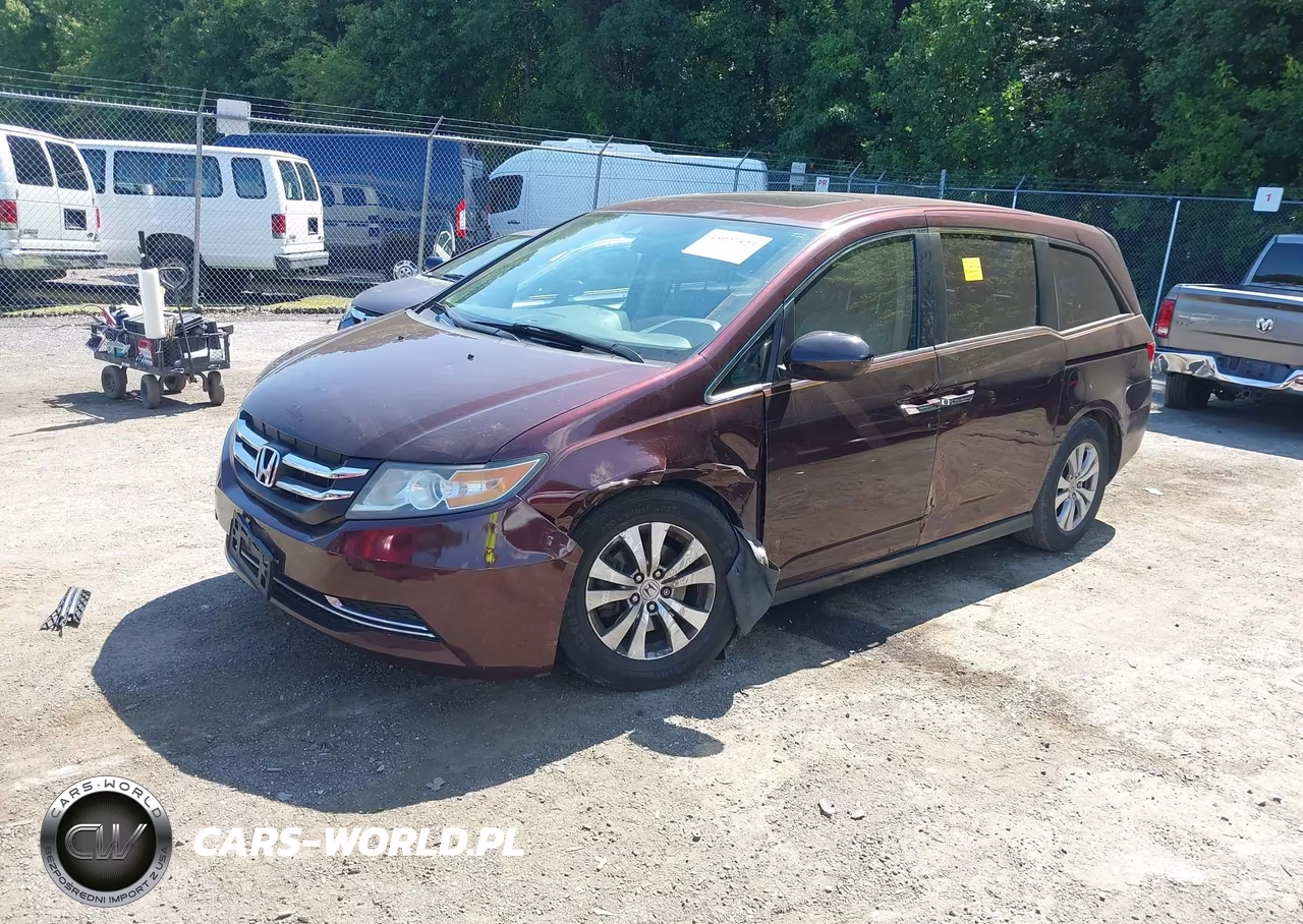 2015 Honda Odyssey Ex-L VIN:5FNRL5H65FB072410 - 2
