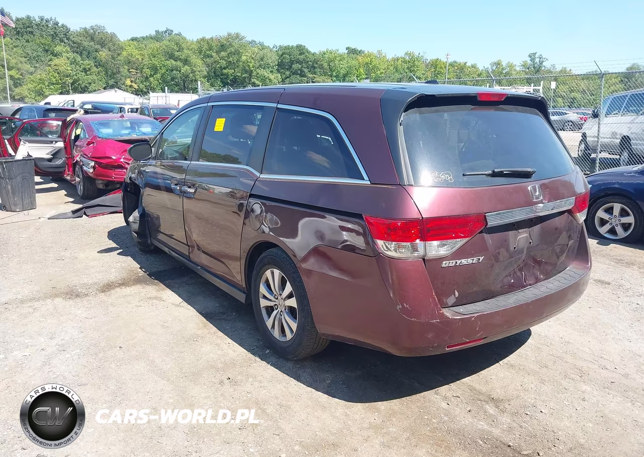 2015 Honda Odyssey Ex-L VIN:5FNRL5H65FB072410 - 3