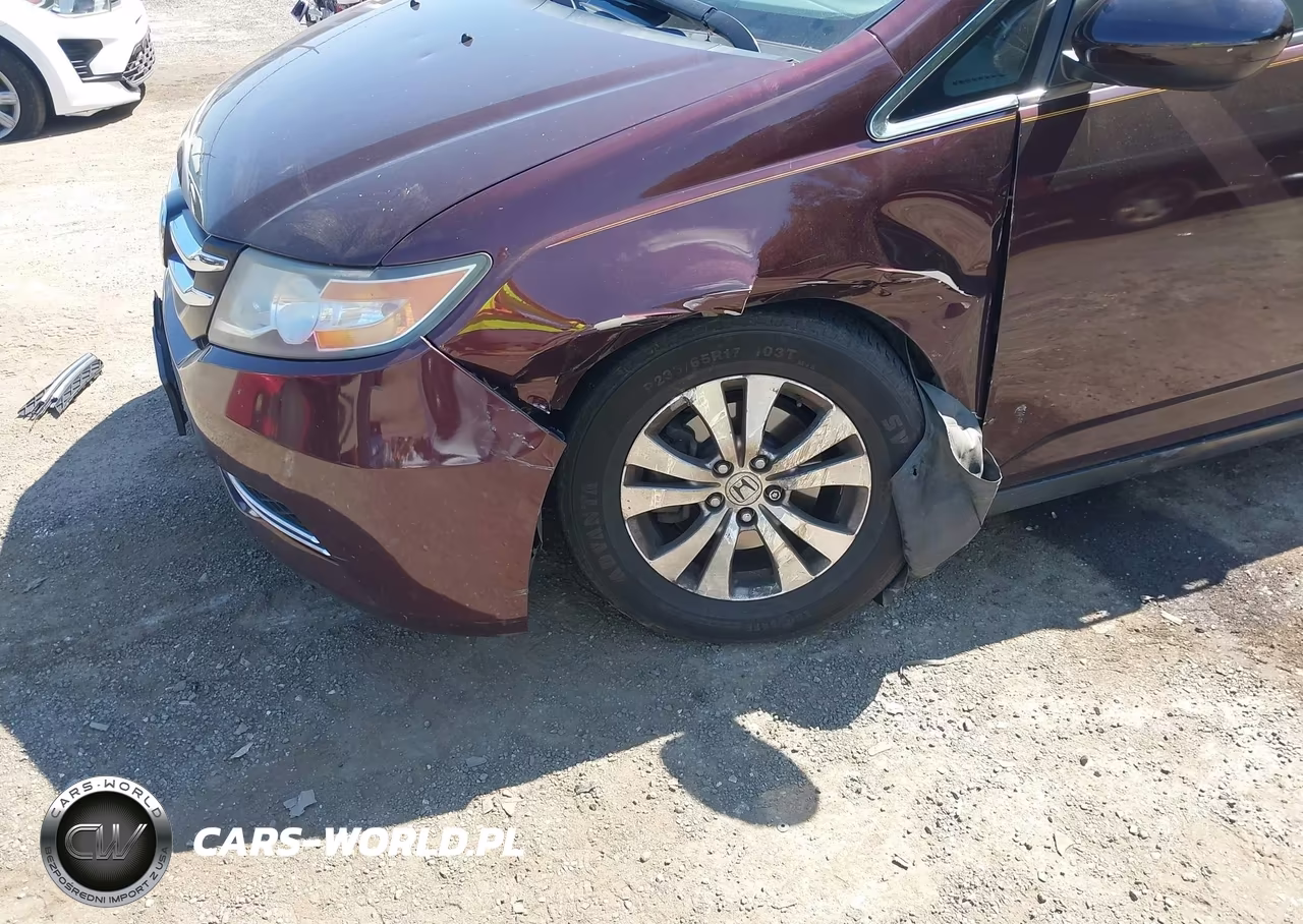 2015 Honda Odyssey Ex-L VIN:5FNRL5H65FB072410 - 6