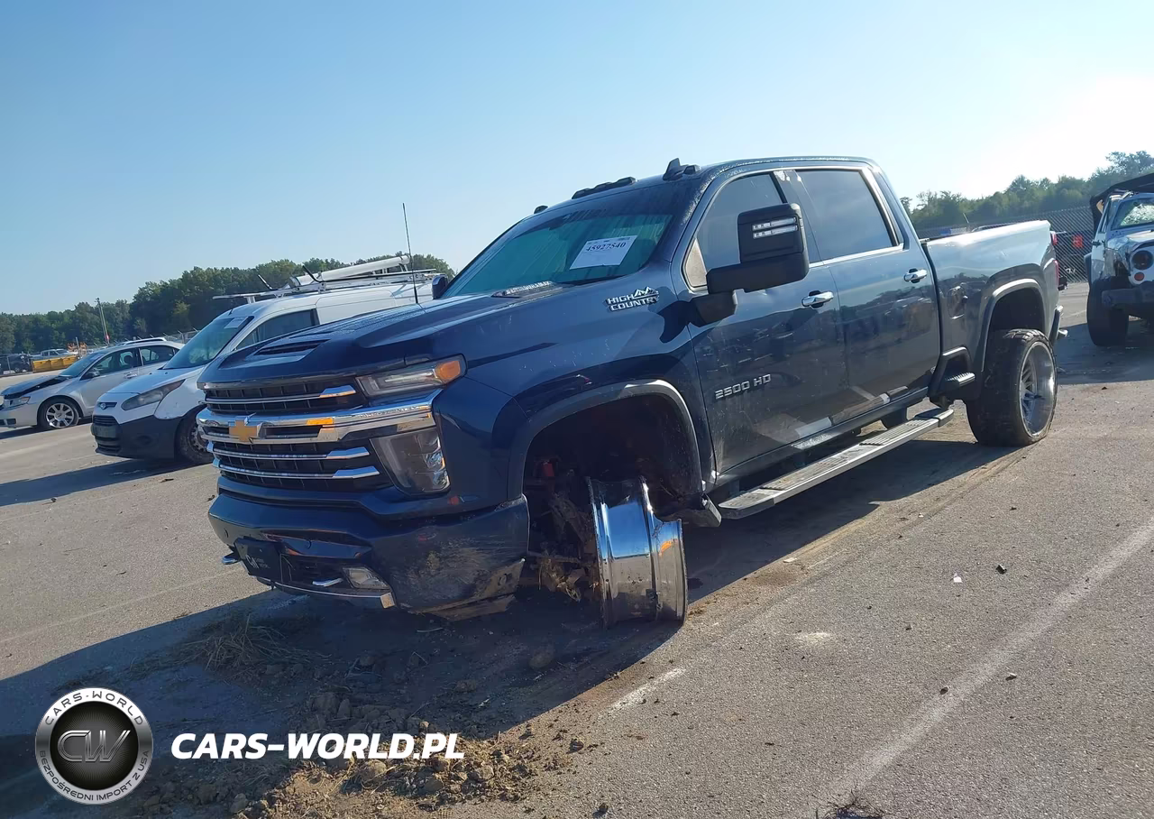 2020 Chevrolet Silverado 2500Hd 4Wd Standard Bed High Country VIN:1GC4YREYXLF128647 - 2
