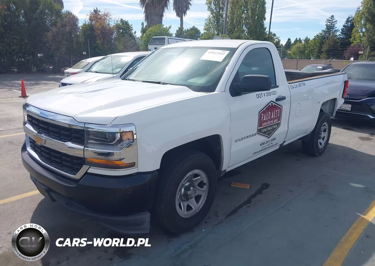 2018 Chevrolet Silverado 1500 Wt VIN:1GCNCNEH4JZ283069 - 2