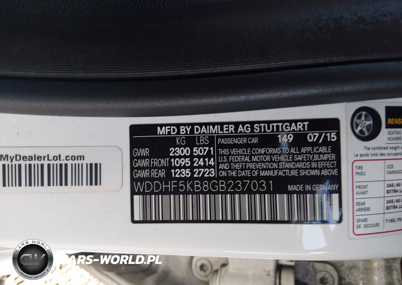 2016 Mercedes-Benz E 350 VIN:WDDHF5KB8GB237031 - 9