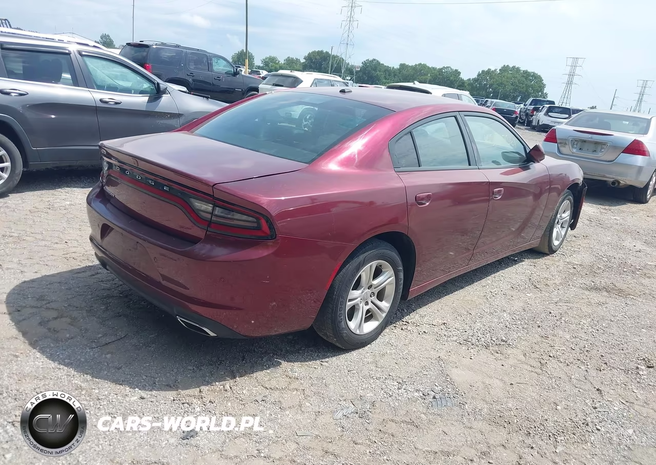 2020 Dodge Charger Sxt Rwd VIN:2C3CDXBG6LH119339 - 4