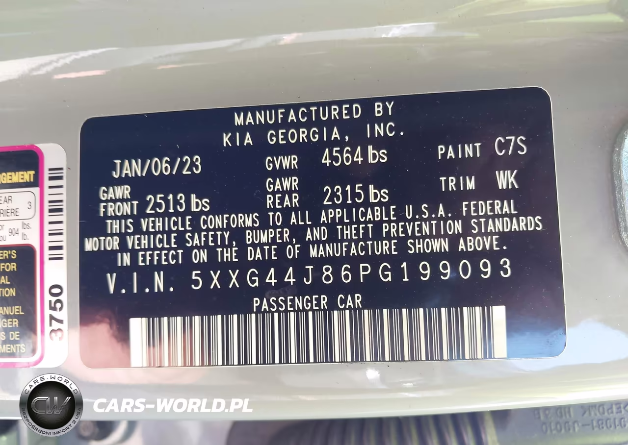2023 Kia K5 Gt VIN:5XXG44J86PG199093 - 9