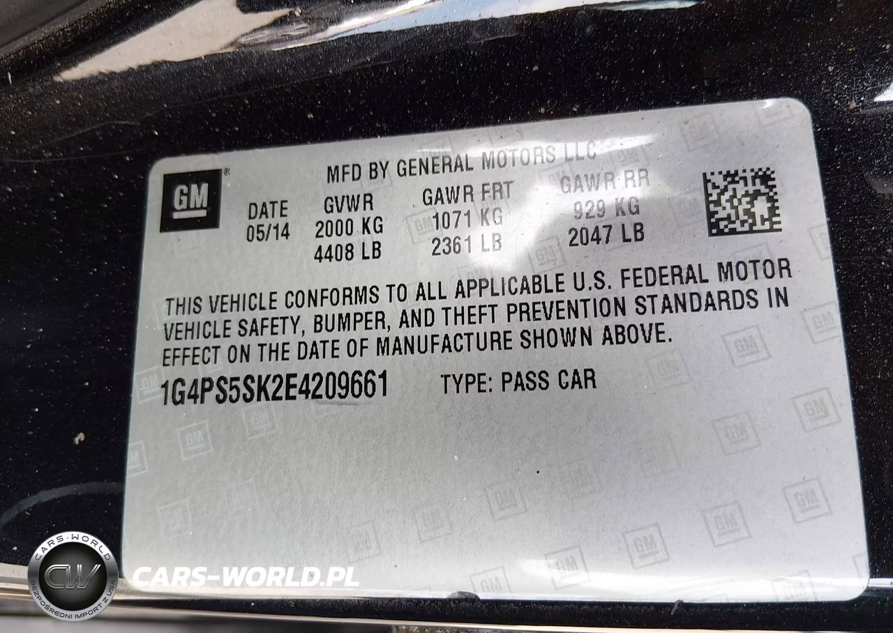 2014 Buick Verano Leather Group VIN:1G4PS5SK2E4209661 - 9