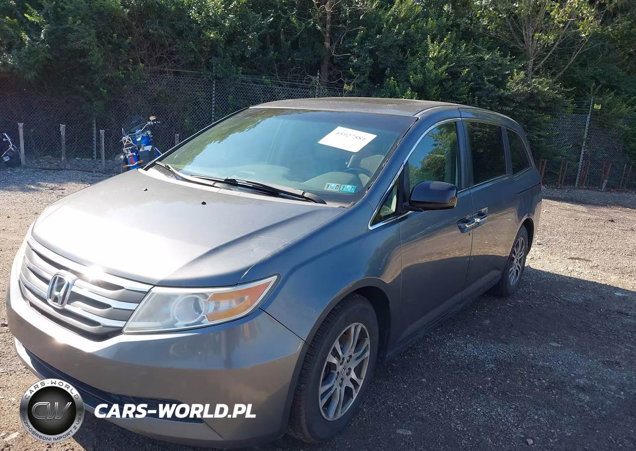 2013 Honda Odyssey Ex-L VIN:5FNRL5H66DB017803 - 2