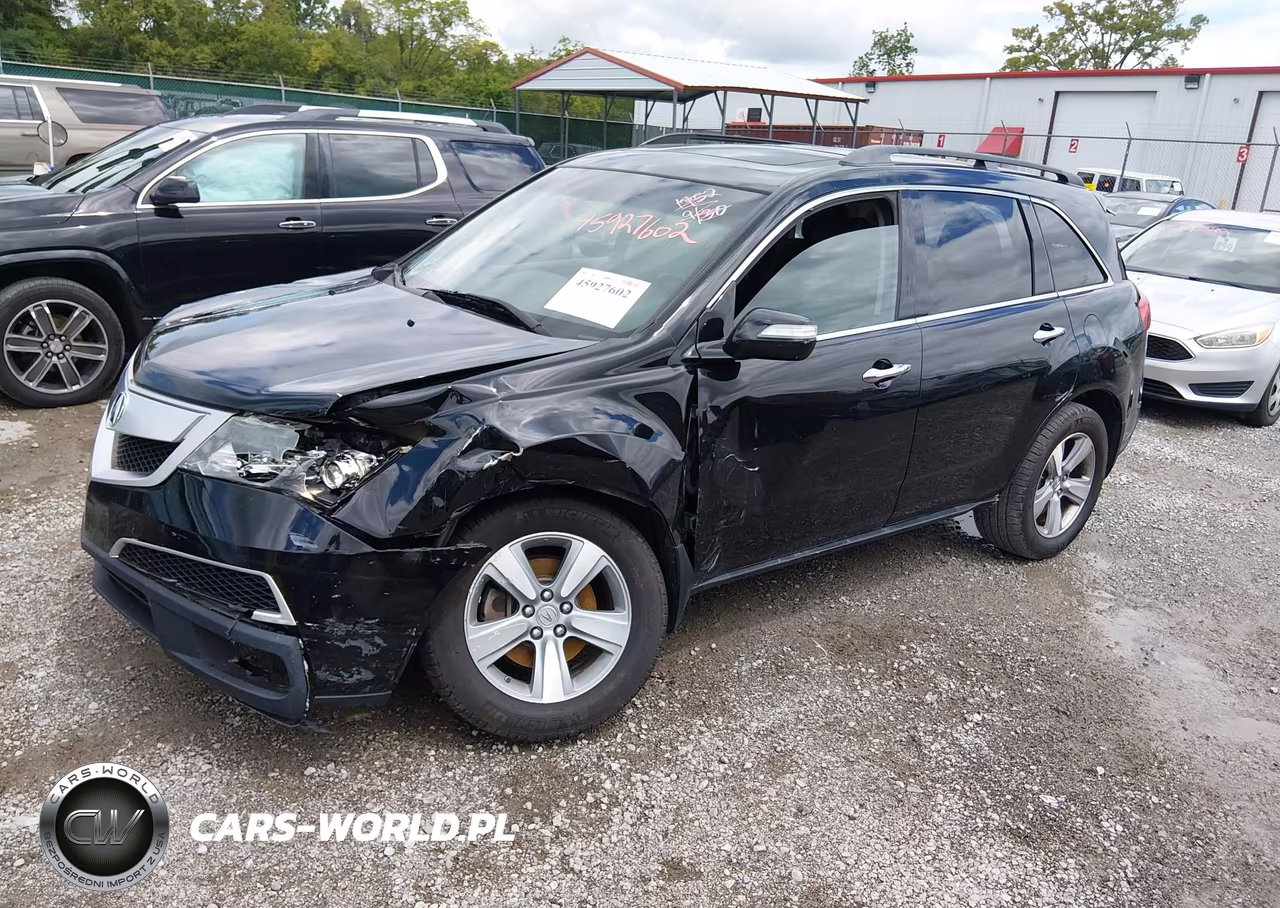 2013 Acura Mdx Technology Package VIN:2HNYD2H39DH501952 - 2