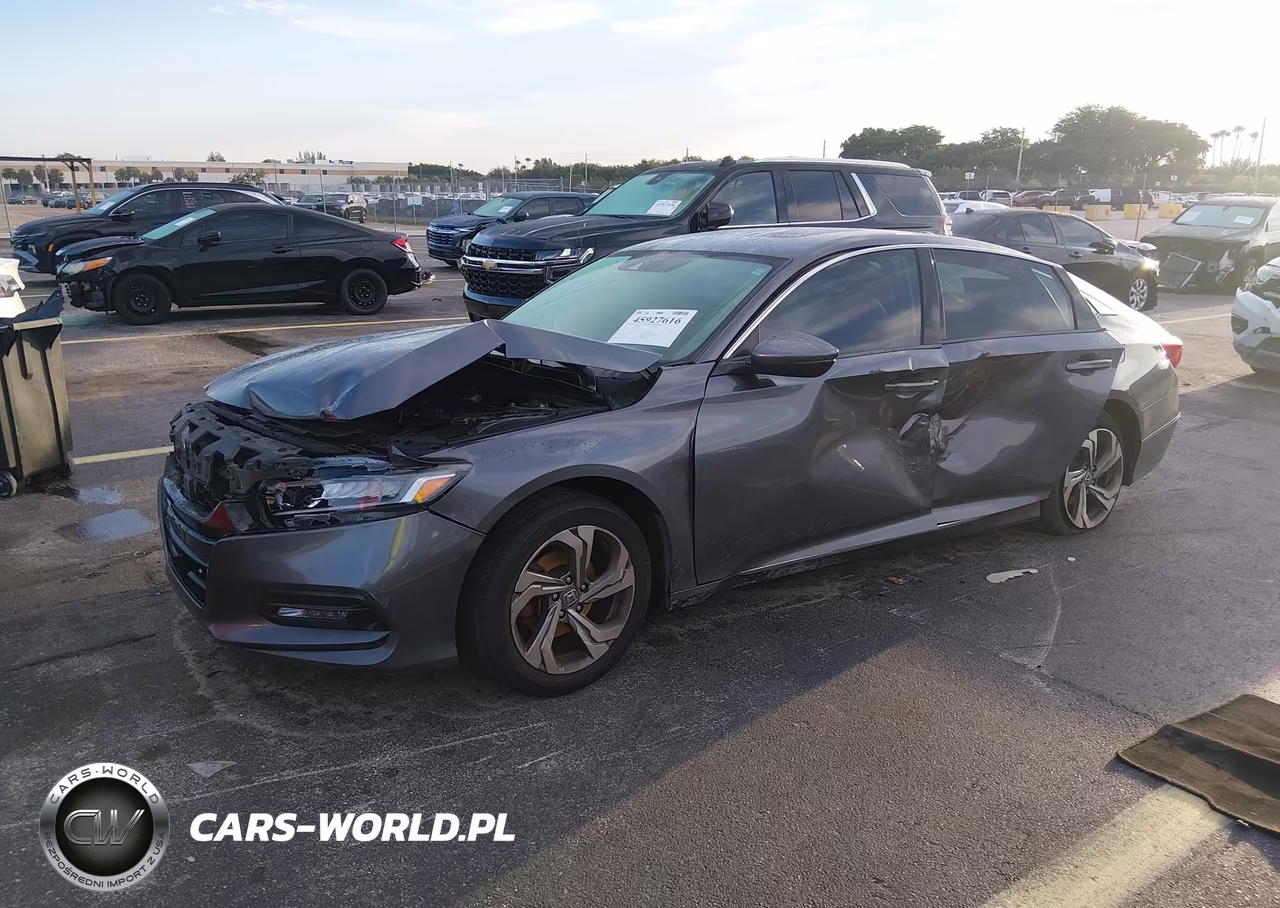 2018 Honda Accord Ex-L VIN:1HGCV1F5XJA131893 - 2