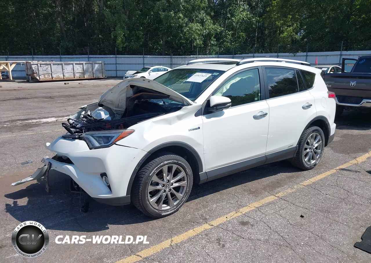 2016 Toyota Rav4 Hybrid Limited VIN:JTMDJREV0GD003765 - 2