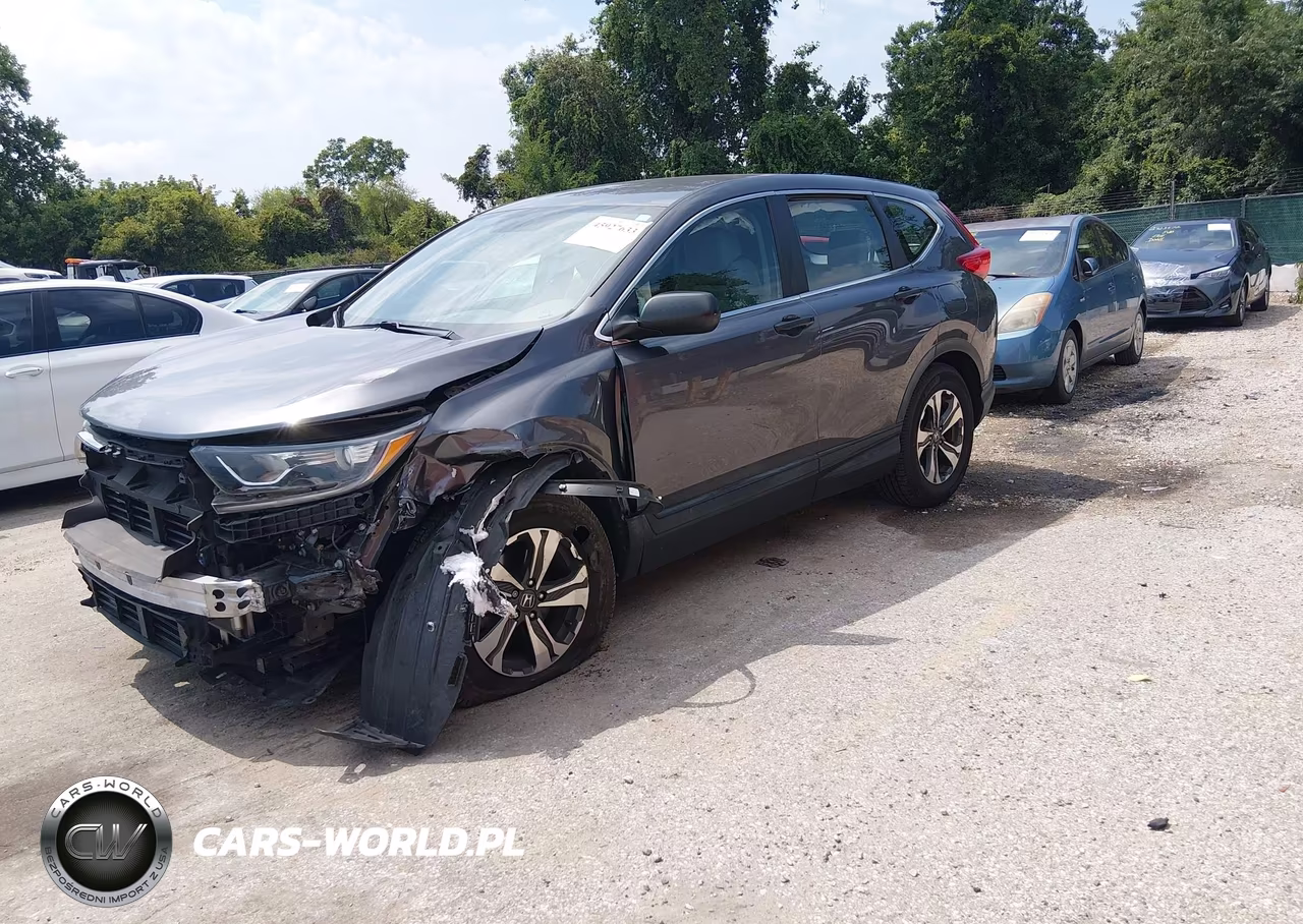 2017 Honda Cr-V Lx VIN:2HKRW6H39HH219335 - 2
