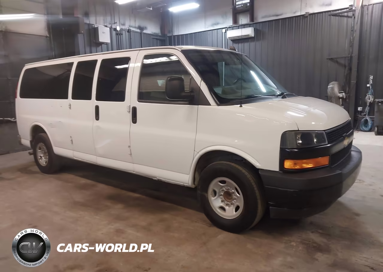 2020 Chevrolet Express Passenger Rwd 3500 Extended Wheelbase Ls – zdjęcie 1 z 21
