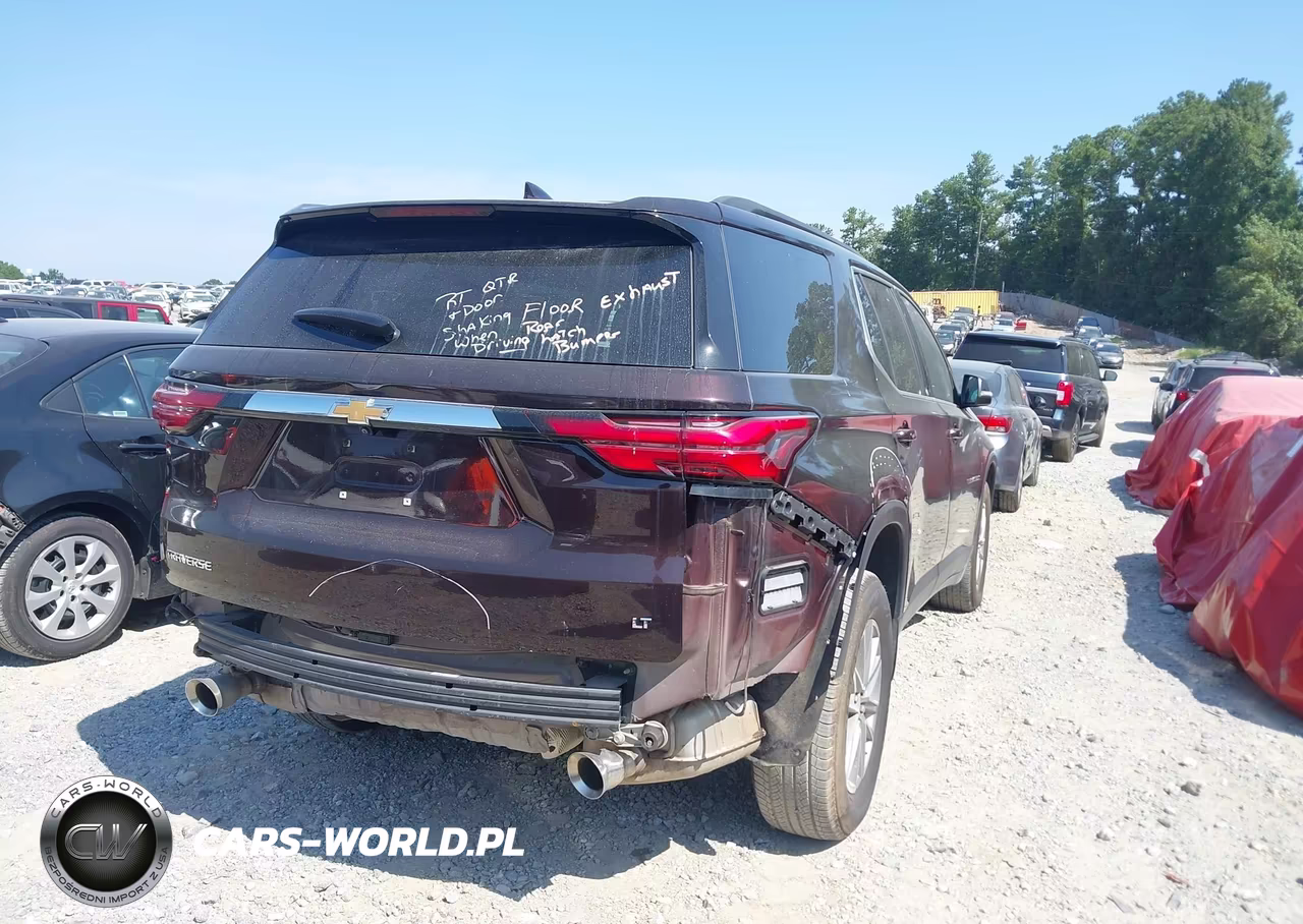 2023 Chevrolet Traverse Fwd Lt Cloth VIN:1GNERGKW5PJ213933 - 4