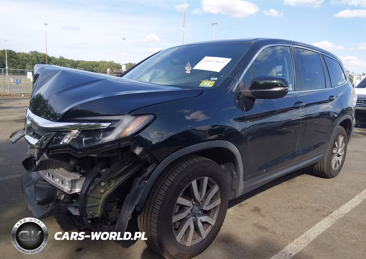 2019 Honda Pilot Ex-L VIN:5FNYF6H58KB022739 - 2