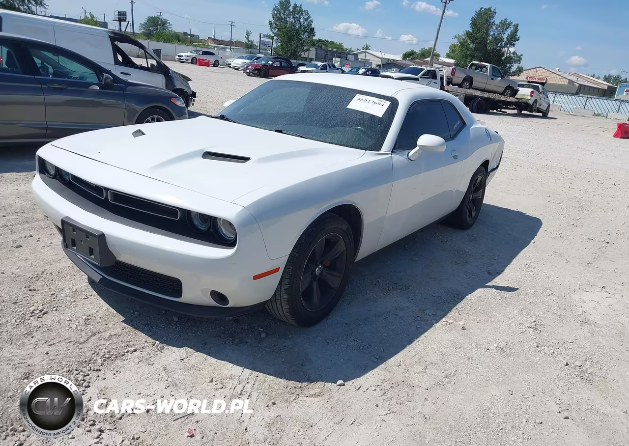 2018 Dodge Challenger Sxt VIN:2C3CDZAG6JH242309 - 2