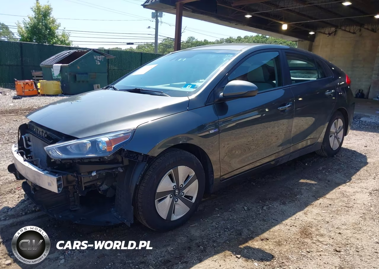 2020 Hyundai Ioniq Hybrid Blue VIN:KMHC65LC3LU243065 - 2