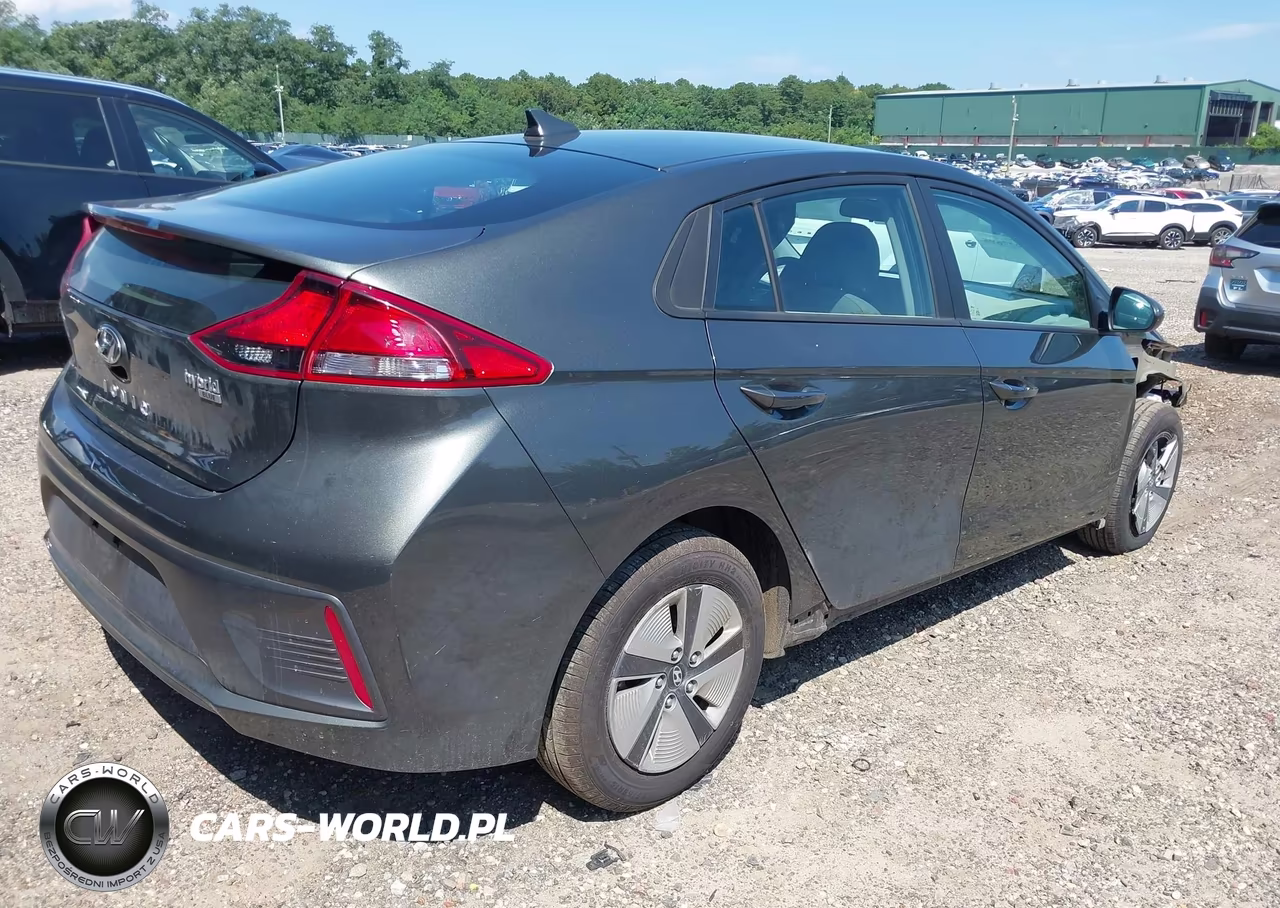 2020 Hyundai Ioniq Hybrid Blue VIN:KMHC65LC3LU243065 - 4