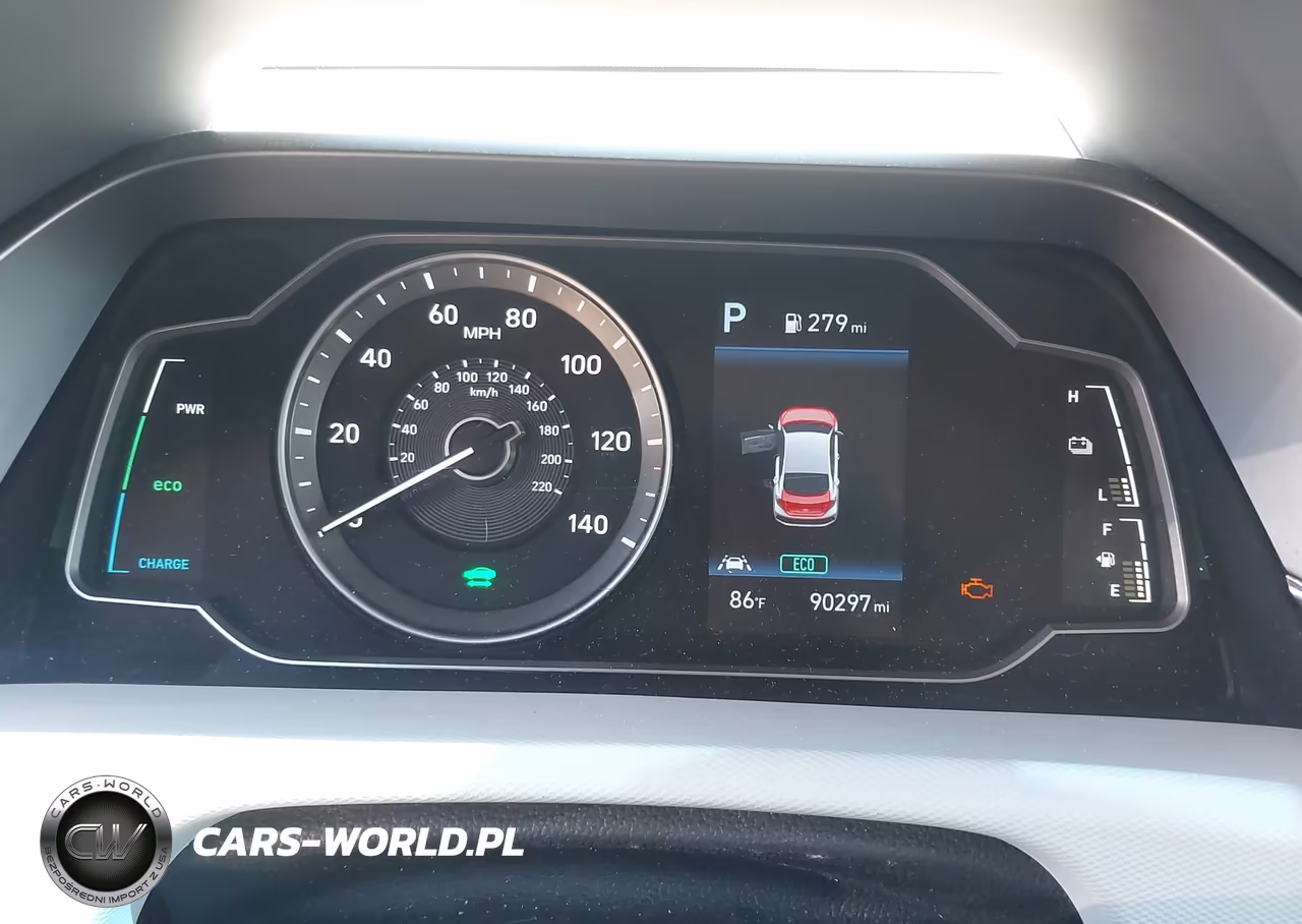2020 Hyundai Ioniq Hybrid Blue VIN:KMHC65LC3LU243065 - 7