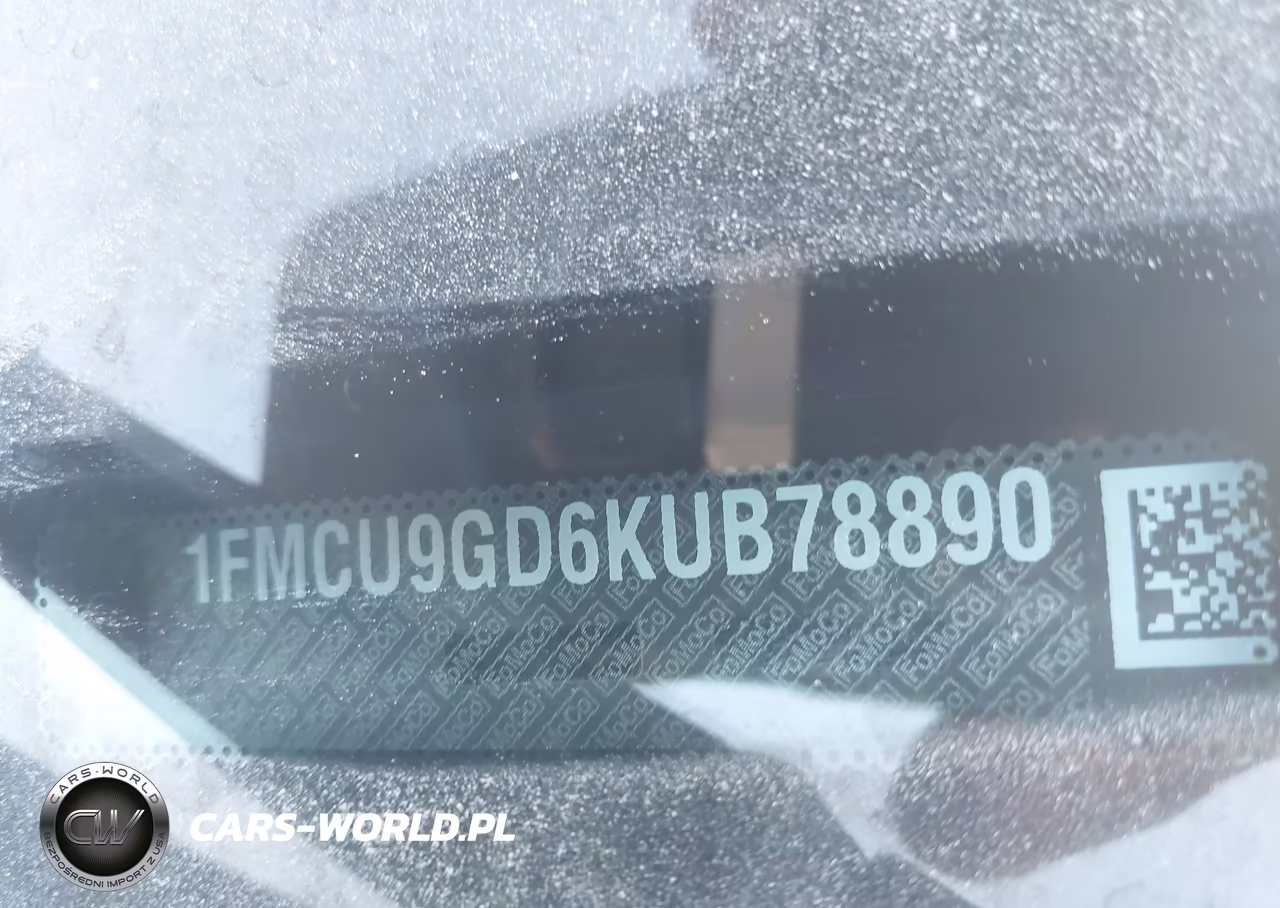 2019 Ford Escape Se VIN:1FMCU9GD6KUB78890 - 9