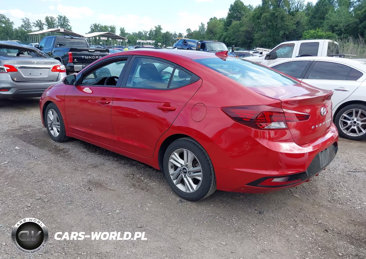 2020 Hyundai Elantra Sel VIN:5NPD84LF3LH540127 - 3