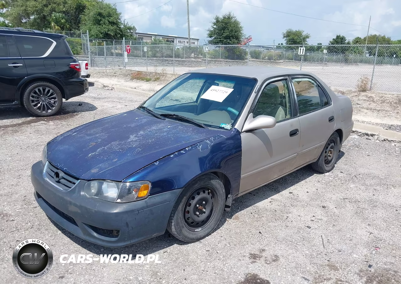 2001 Toyota Corolla Le VIN:2T1BR12E11C490212 - 2