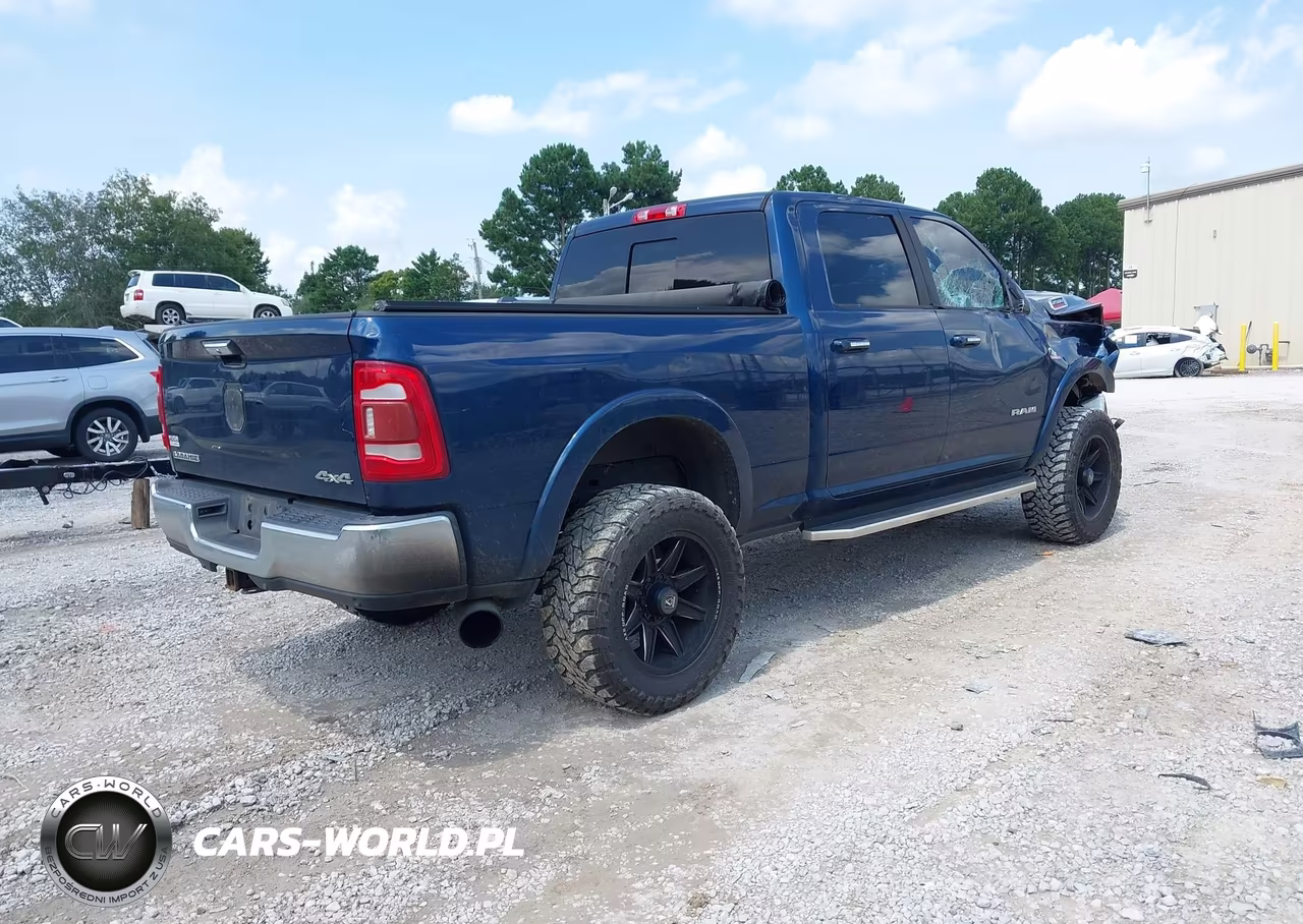 2019 Ram 2500 Laramie 4X4 6'4 Box VIN:3C6UR5FL0KG537365 - 4