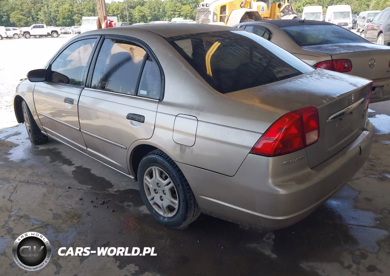 2001 Honda Civic Lx VIN:2HGES16531H580383 - 3