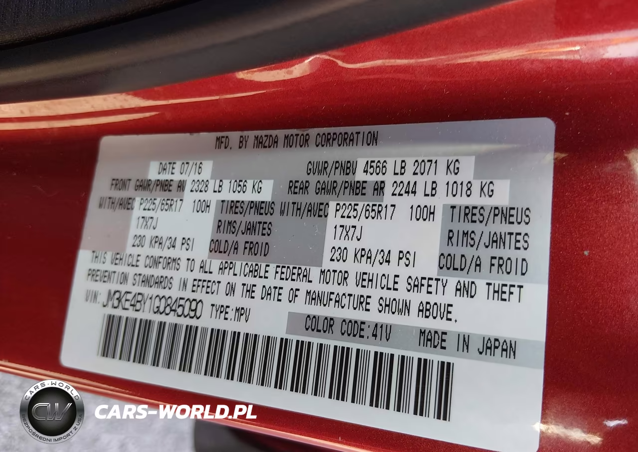2016 Mazda Cx-5 Sport VIN:JM3KE4BY1G0845090 - 9