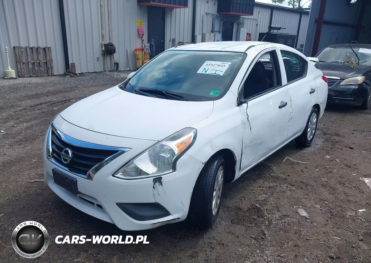 2016 Nissan Versa 1.6 S+ VIN:3N1CN7AP7GL896445 - 2
