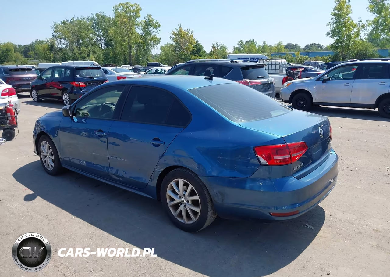 2015 Volkswagen Jetta 1.8T Se VIN:3VWD17AJ1FM332045 - 3