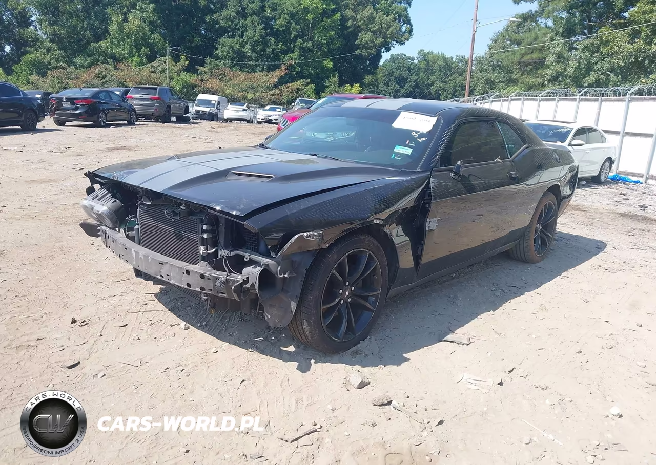 2017 Dodge Challenger Sxt VIN:2C3CDZAG7HH509001 - 2