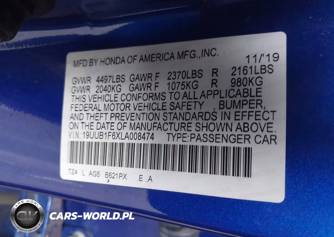 2020 Acura Tlx A-Spec-A-Spec W-Red Leather VIN:19UUB1F6XLA008474 - 9