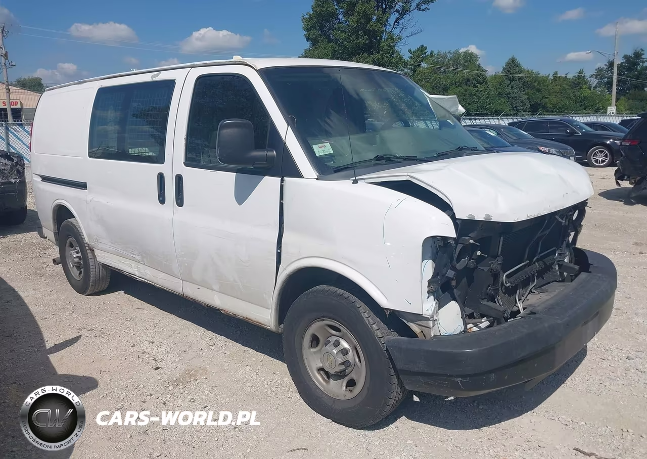 2012 Chevrolet Express 2500 Work Van VIN:1GCWGFCA3C1189559 - 1