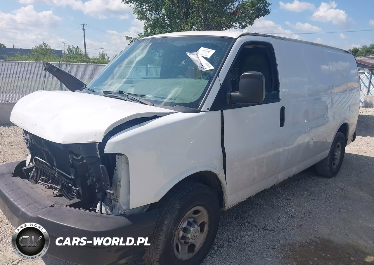 2012 Chevrolet Express 2500 Work Van VIN:1GCWGFCA3C1189559 - 2