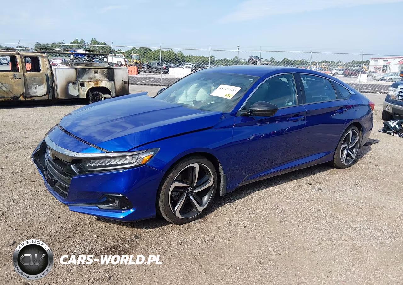 2021 Honda Accord Sport VIN:1HGCV1F39MA033098 - 2